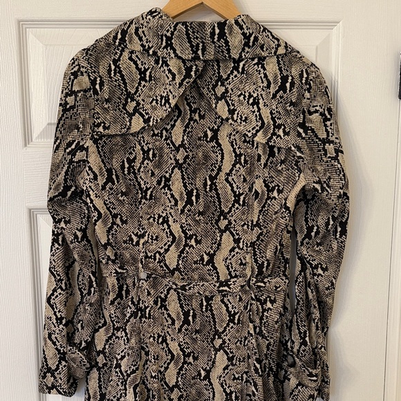 Stylish Snake Print Dress - Picture 4 of 5